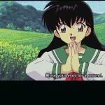 o ador pe kagome! kagome