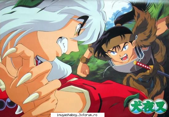 personaje preferate - shi kouga e mishto dak stau mai bine sa ma - Inuyasha