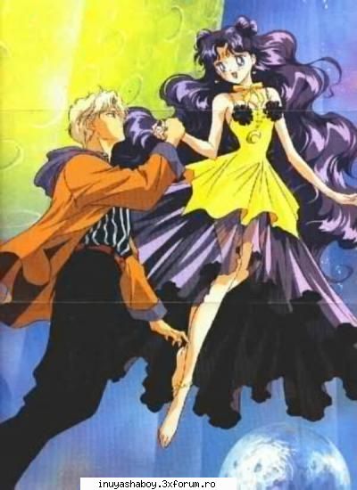 sailor moon - Luna si Artemis - formele umane - Imagini Anime