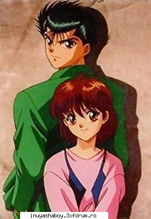 yusuke urameshi si kayko yukimura - sunt un cuplu dragut - Yuyu Hakusho